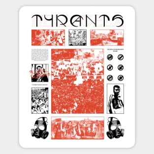 Hellzuela tyrants (red) Sticker